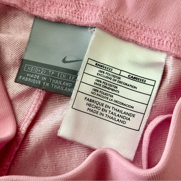 Nike Women’s Pink Track Pants XS Y2K Retro Athletic Joggers 9” Rise 29” Inseam - Picture 11 of 11